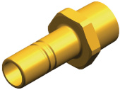 Whale WX1563B - Quick Connect Stem Adapter, Male 3/8" NPT Brass