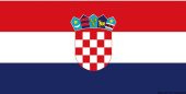 Osculati 35.457.01 - Flag Croatia 20 x 30 cm