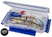 Flambeau WP4001 - Waterproof Tuff Tainer Transparent Storage Box with Zerust - 27.4x18.3x4.8cm