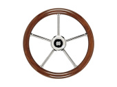 ULTRAFLEX V30 Mahogany Wooden Steering Wheel 350 mm
