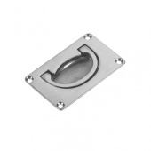 Foresti & Suardi Lift Rings in Various Sizes 70x43 mm Chrome