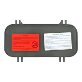 Pompanette GP907-10 - Gray Series 310 Rectangle Portlight Lens Smoke