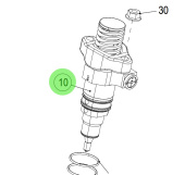 Steyr 500150 - Unit Injector with Seals for SE156E32 Engines