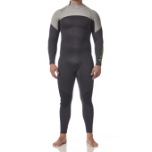 Plastimo P203674 - Essential 3/2mm Neoprene Wetsuit Men's Graphite/Grey Size S