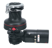 Harken 46RWA12H - Electric Rewind Winch Two Speed 46.2ST Black 12V Horizontal