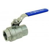 FF 2-Way Stainless Steel Ball Valve - PN64 - 1/2''