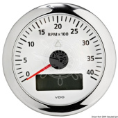 Osculati 27.480.00 - VDO ViewLine RPM Counter 3000 RPM White