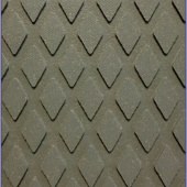 Tiflex Treadmaster Non-slip Deck Covering Grip Pads Diamond 412X203 Grey PSA