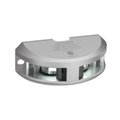Lopolight 200-024G2 20M - Navigation Light 2NM 180° White, Silver Anodized