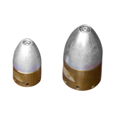 Tecnoseal Zinc Riva MTF Series Propeller Anodes, Shaft Ø20–50 mm