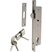Plastimo 63631 - Mortise lock for sliding door (8 mm spindle)