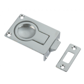 Foresti & Suardi Chromed Brass Hatch Latch 57X40 mm