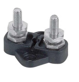 BEP IS-6MM-2/DSP - Insulated Distribution Stud Double 6mm with Cover – Blister
