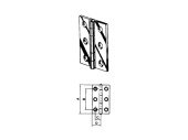 ROCA Chrome Hinges