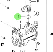 Bukh HW101-2R191 - Intercooler O-Ring for R210J Engines