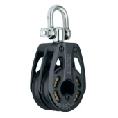 Harken 3217 - 57mm Black Magic 2-Sheave Block With Swivel