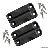 Osculati 50.559.02 - Spare Pair Plastic Black Hinges for IGLOO Ice Makers