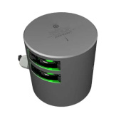 Lopolight 301-108ST - Navigation Light 3NM 112.5° Green, Double Starboard, Silver Anodized