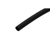 Heat Shrink Tubing - Black, 2.4 - 1.2 mm², 5 m