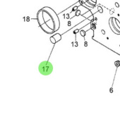 Nanni Diesel 970310532 - Engine Block Plug for N3 and N4 Series Engines