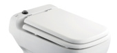 Tecma T-153 - Polyester (MDF Core) Seat and Lid (White) Prestige 50