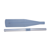 Ceredi 2050 Anodized Aluminium Oar With Demountable Plastic Blade Ø35mm 150cm Grey