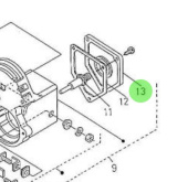 Nanni Diesel 970307792 - Starter End Frame for 5.250TDI and 5.280HE Engines