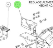 Nanni Diesel 95310604 - Engine Mount Foot for T6 Series Engines