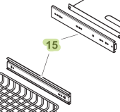 Isotherm SGD00036AA – 2 Pcs Slide Drawer Kit for DR49/DR65/DR55/DR85/DR130 Drawer Refrigerators