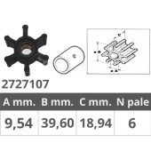 Finnord Impeller JAB.4528-JOHN.09-806B SHER.9979