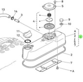 Nanni Diesel 970311313 - Cylinder Head Cover for N3.30 Engines