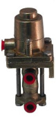 Kobelt 3326 - Normally Closed Adjustable Air Pilot Relay Valve, 1/4" NPT, Maximum Pressure 120 PSI, Bronze and Stainless Steel Construction