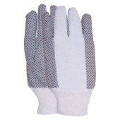 Gloves Cotton + Dots M10, Size 10/XL