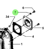Bukh 522F1017 - M6 Spring Washer DIN 7980 for DV24RME, DV29RME, DV32 and DV48 Engines