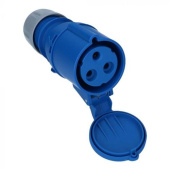 Ripca Contra Plug CEE Blue 32A 3-Pole