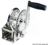 Osculati AISI 304 Stainless Steel Dual Drive Boat Haulage Winch – 384-900 kg Pull Capacity