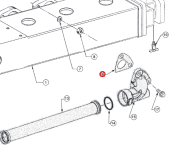 Northern Lights R505480 - GASKET, WATER PORT