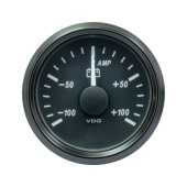 VDO A2C3833070001 - SingleViu 0247 Ammeter 100A Black 52mm