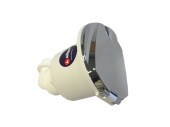 Allpa Shower Housing With Water Inlet Or Outlet, Inlet, Chromed Plastic