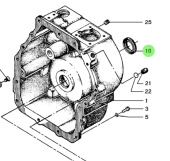 Bukh 561B0356 - Shaft Seal Ring for DV24RME, DV29RME, DV32, DV36, and DV48 Engines