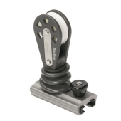 Barton 25310 - Stand-Up Block with Plunger Size 3 – 25mm T Track, 45mm Sheave, SWL 490kg