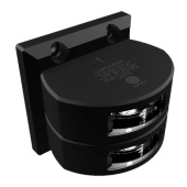 Lopolight 301-106ST-B - Navigation Light Double Stern Light 3 Nm Black Housing Vertical Mount