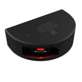 Lopolight 301-102-B - Starboard Navigation Light 112.5° Red 3 NM Black Aluminum