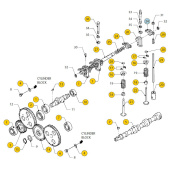 Vetus STM9812 - Rocker Arm, Inlet M3.28