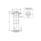 VDO X10-224-021-006 - Heavy Duty Ø80mm Tubular Sender - 846mm