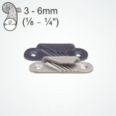 Clamcleat CL259 Racing Fine Line Port Cleats for 3–6 mm Rope