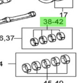 Nanni Diesel 970312127 - Mark 3 Connecting Rod Bearing for T4 Series Engines