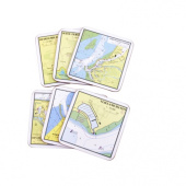 Nautical Cup Coasters 1800 Noordzee/Waddenzee (6 pieces)