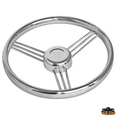 Trem L5132073 - AISI 316 Stainless Steel Steering Wheel