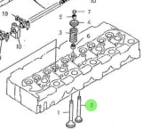 Nanni Diesel 970310492 - Exhaust Valve for 5.250TDI Engines